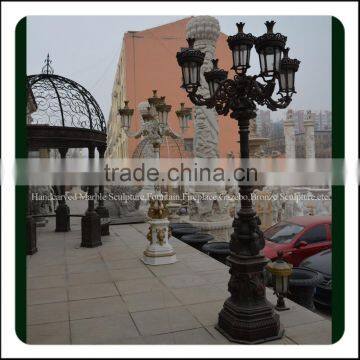 Hot Sale Urban Decorative Cast Iron Street Lamp Posts