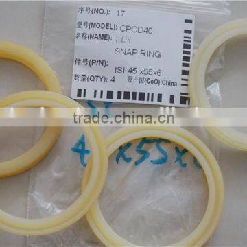 High Quality&Price YTO 4Ton Forklift Truck Spare Parts Snap Ring , ISI 45 x55x6 For CPCD40