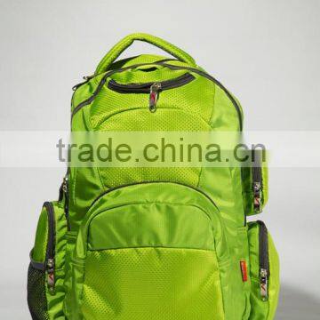 Latest fashion color school backpack bag with laptop bag for students