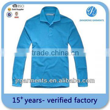 Produce as sample mens polo shirts with long sleeve mans polo tshirt