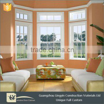 2015 Australian standard aluminum single hung window factory in Gaungzhou