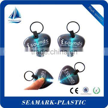 2016 most popular custom shape printed led keyring with light                        
                                                Quality Choice