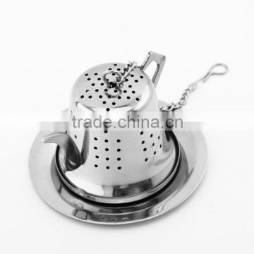 Passed food grade FDA or LFGB good quality stainless steel tea infuser