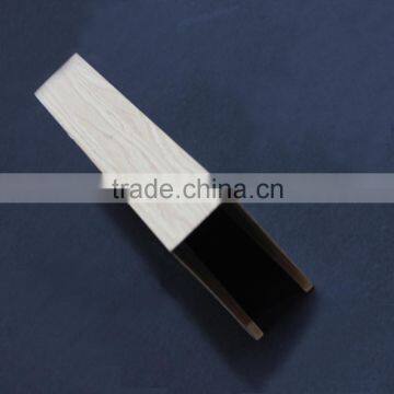 Good Fire Prevention Suspended Aluminum Ceiling With Wood Grain Color U Groove Aluminum Screen Ceiling photo-4
