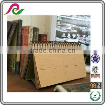 2013 OEM Customized Exquisite And Retro-style Table Calender