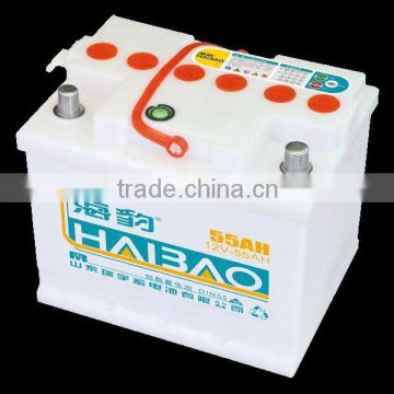 DRY CHARGED CAR BATTERY