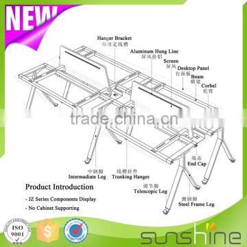 KB-FW03 2016 Best Selling Top Quality Office Furniture/Customized Office Desk 2 Person Workstation 4 Person Workstation photo-5
