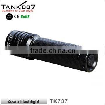 Zoom Focusing Adjustable Flashlight Tactical Holster Emergency Flashlight 500 Lumen TK737 photo-3