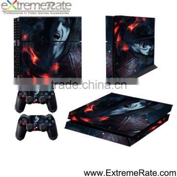 Custom game accessories skin sticker for PS4 console controller protective replacement viny decal