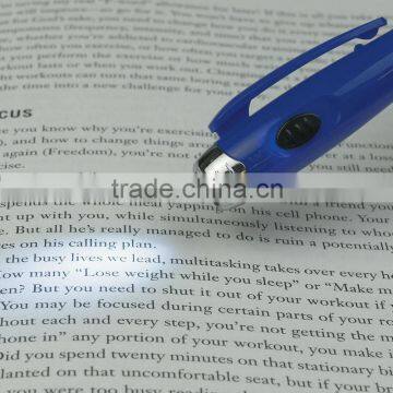 Pen With LED Light-blue_book