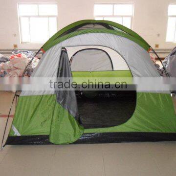 Nylon Fabric and Fiberglass Pole Material 2 Room Camping Tent Supplier's Choice photo-5