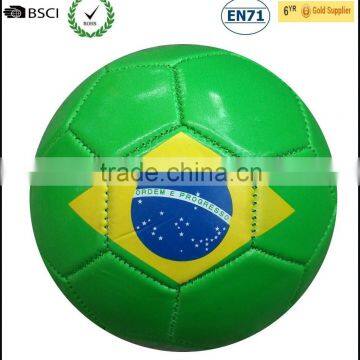 Size 5 Green PVC Soccer Ball