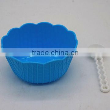 promotional gift plastic ice cream bowl and spoon set for kids