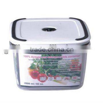 1700ml square plastic lunch box GL9002