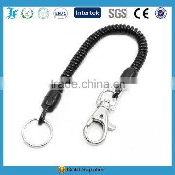 custom coiled lanyard for wholesale