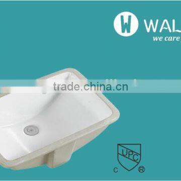 Rectangular Undermount Ceramic Sink WL-1812 with cUPC Approval