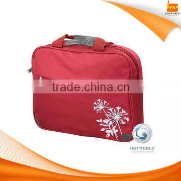 Promotion red laptop bags notebook bag for ladies