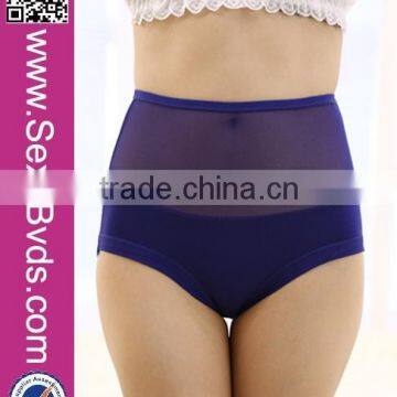 2015 New Hot Sale Breathable High Waist Women Panties Purple