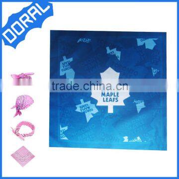 Factory Promotional Fashion Custom Square Scarf/bandana photo-3