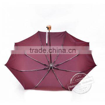 aluminum folding umbrella with case