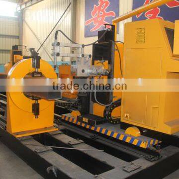 CNC I beam flame plasma cutting machine