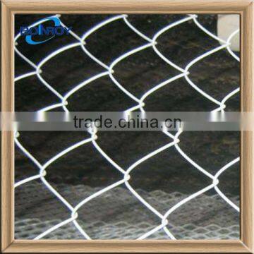 Anping factory direct sale 5mm galvanized chain link fence