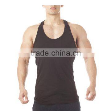 Custom gym wear mens stringer vest muscle tank top wholesale