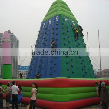 commercial kids outdoor climbing wall