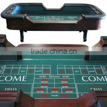 96 INCH Casino Portable Professional Craps Poker Table