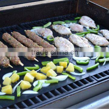 Non-stick BBQ Grill Mat, Easy Clean, Reusable, Dishwasher Safe, Versatile, Use Indoor or Out, Super Tough Grilling Tool