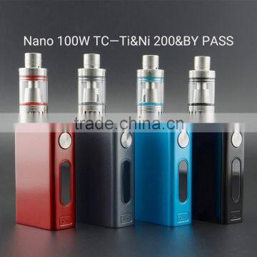 Tesla Nano 100W Steampunk Shape Original best vape with temperature control air box mod for Tesla Nano 100 watt TC vape