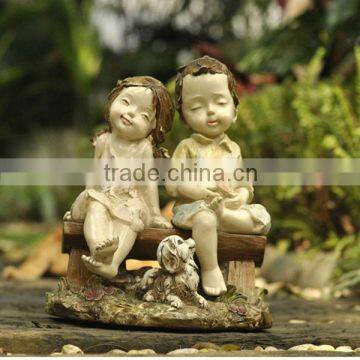 resin figure garden decoration