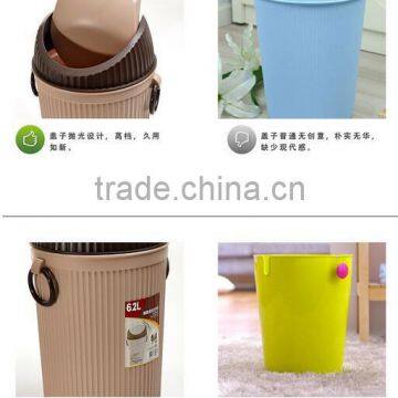 Colorful Dust Bin/colorful Kitchen Waste Bin/houses Container Plastic Waste Bin photo-5
