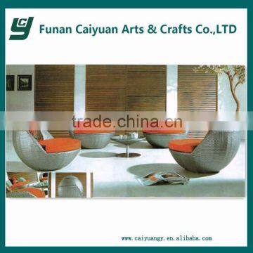 2015 new design plastic rattan garden sets outdoor furniture