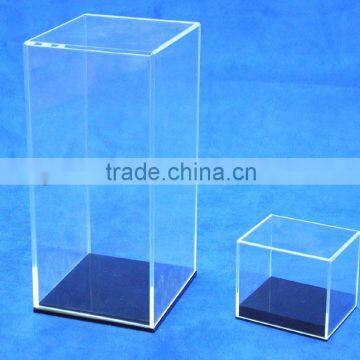 custom clear acrylic display case for balls,helmets,other crafts