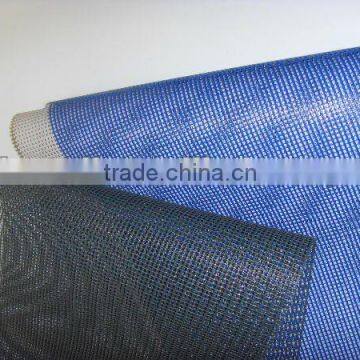 Knife coated mesh fabric