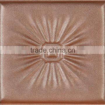 China Factory High Quality 3D Leather Wall Panels For Interior Decoration photo-5