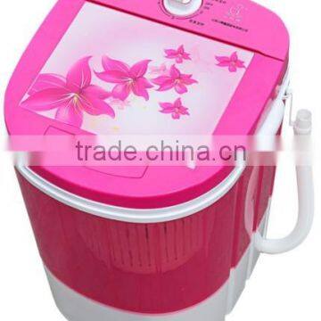 3.8kg single tub compact semi automatic washing machine with drying