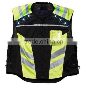 LED Lighted Motorcycle Safety Vests