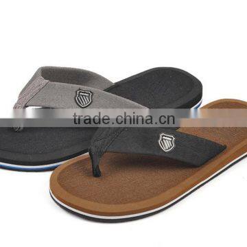 2015 Latest fashion slippers high quality and cheap men beach slippers wholesale