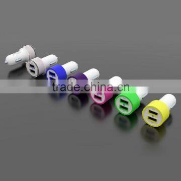 3A+2.4A 5.4A Ouput Type C Mini Dual Car Charger for Apple Iphone, Ipad, Smartphone,