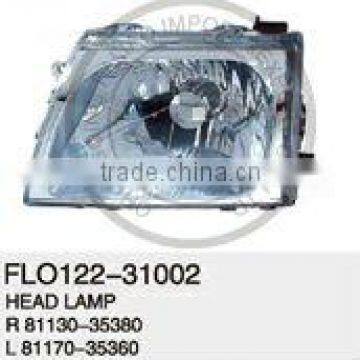 TOYOTA HEAD LAMP FOR HILUX '01