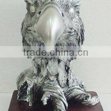 New design,fashion resin crafts eagle style, decoration