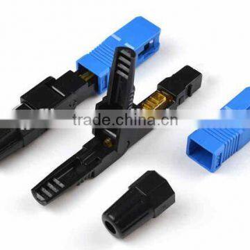 V-Shape SM Simplex SC-PC APC Fiber Fast Connector (FTTH)