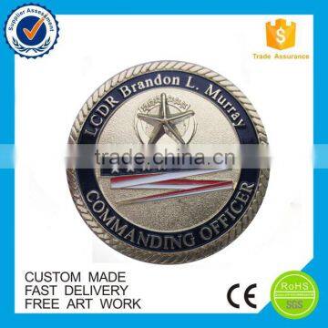 High Quality Cheap Price brass Souvenir Challenge Coin