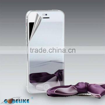 2013 top selling! Mirror screen protector shield for LCD screen guard film for iPhone 5