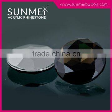 Taiwan Quality Faceted Pointed Back Decorative Acrylic Loose Diamonds