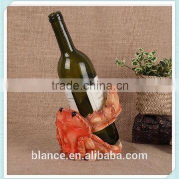 Decorative Wine Bottle Holder Crab and Lobster Design photo-2