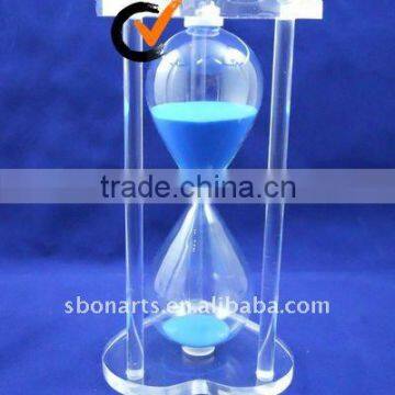 30 minutes arcylic hourglass/sand timer/sand clock