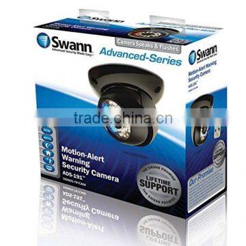 SWN24 - SWANN CCTV ADS-191 480TVL AUDIO WARNING SECURITY CAMERA 50dB WARNING SOUND & FLASHING LIGHTS MOTION TRIGGERED NIGHT VISI